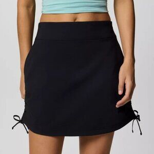 Columbia All Seasons™ Ruched Athletic Mini Skort - Black - Size Small​​